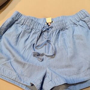 Vineyard Vines Sky Blue Elastic Waist Women's Shorts